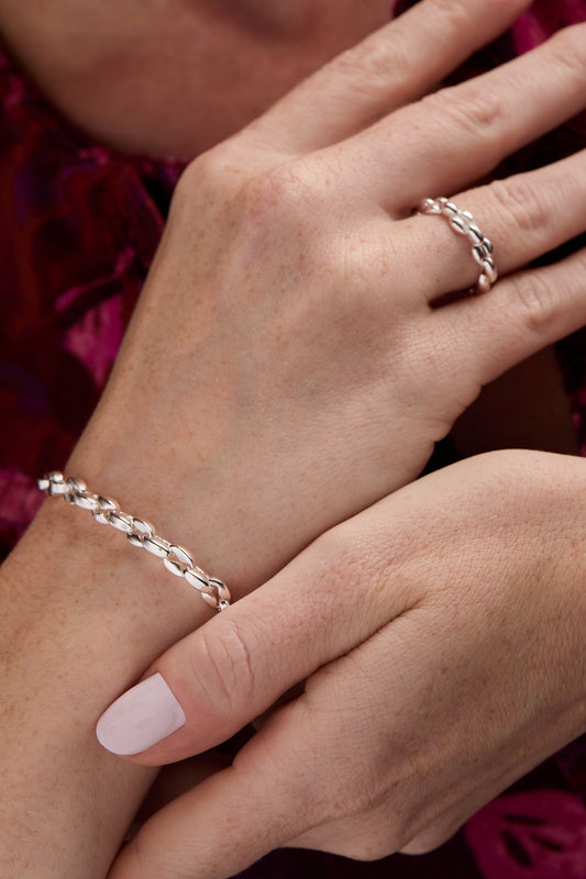 Puffy Rope Chain Bracelet - Alex and Ani - Back View