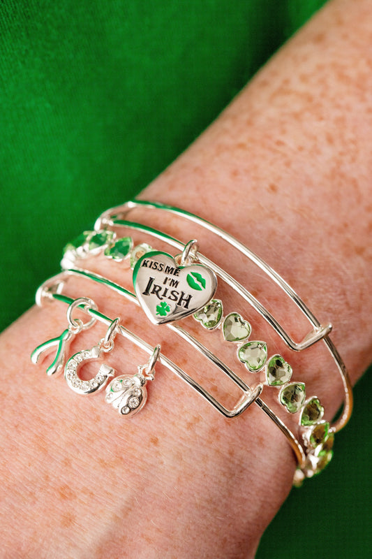 Love and Luck Multi-Charm Bangle - Alex and Ani - Back View