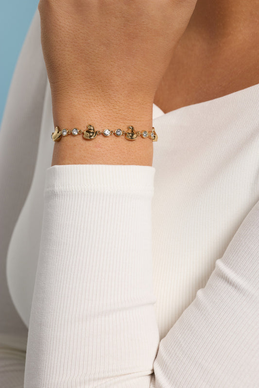 PEEPS® Chick Bolo Bracelet - Alex and Ani - Back View