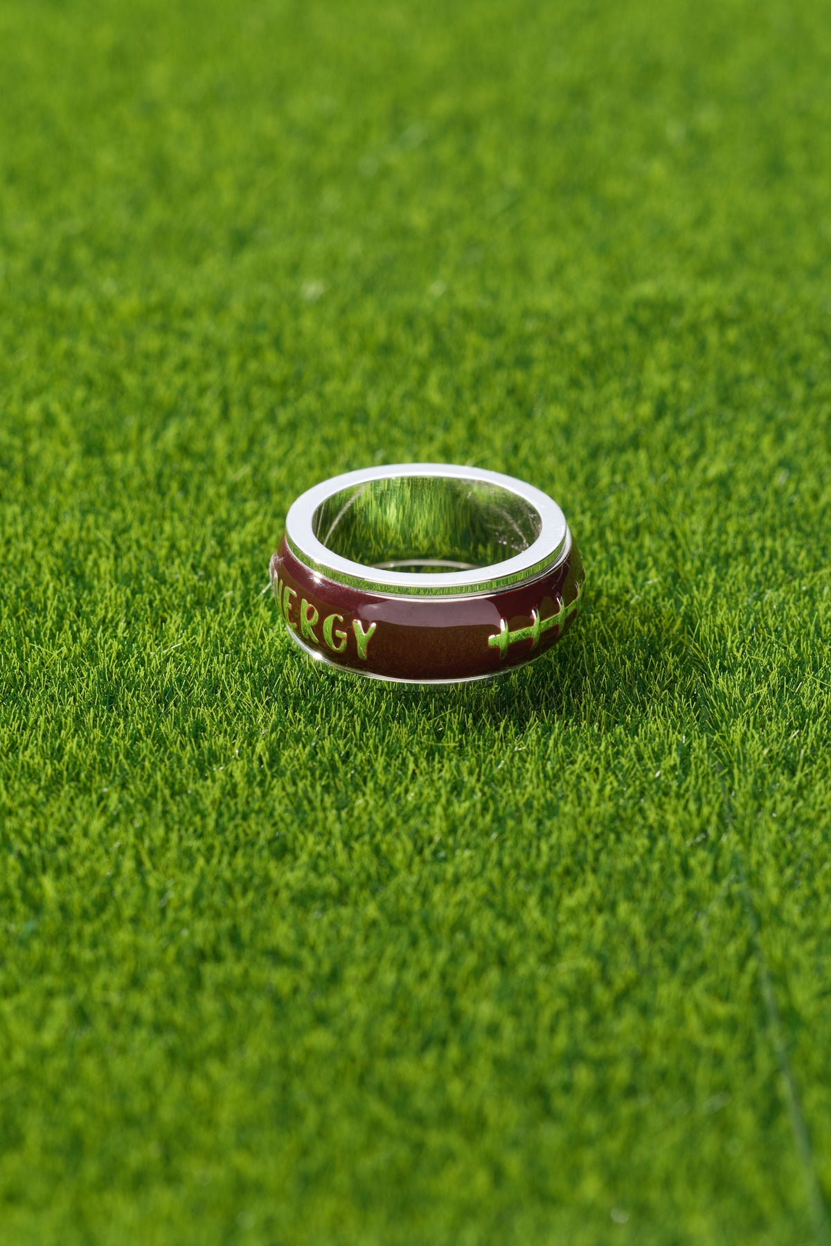 Football Fidget Ring - Detail View 5