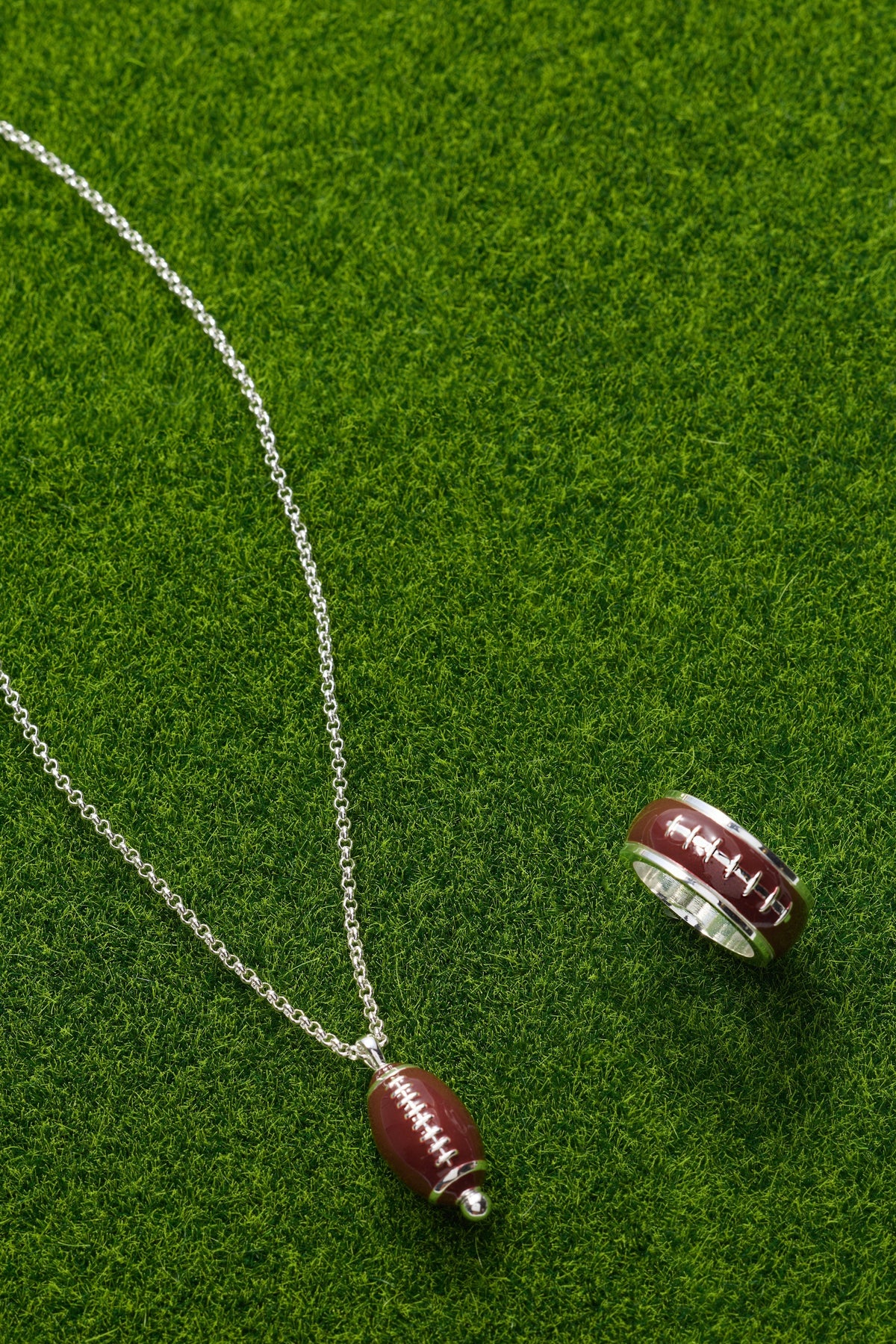 Football Spinner Pendant - Detail View 5