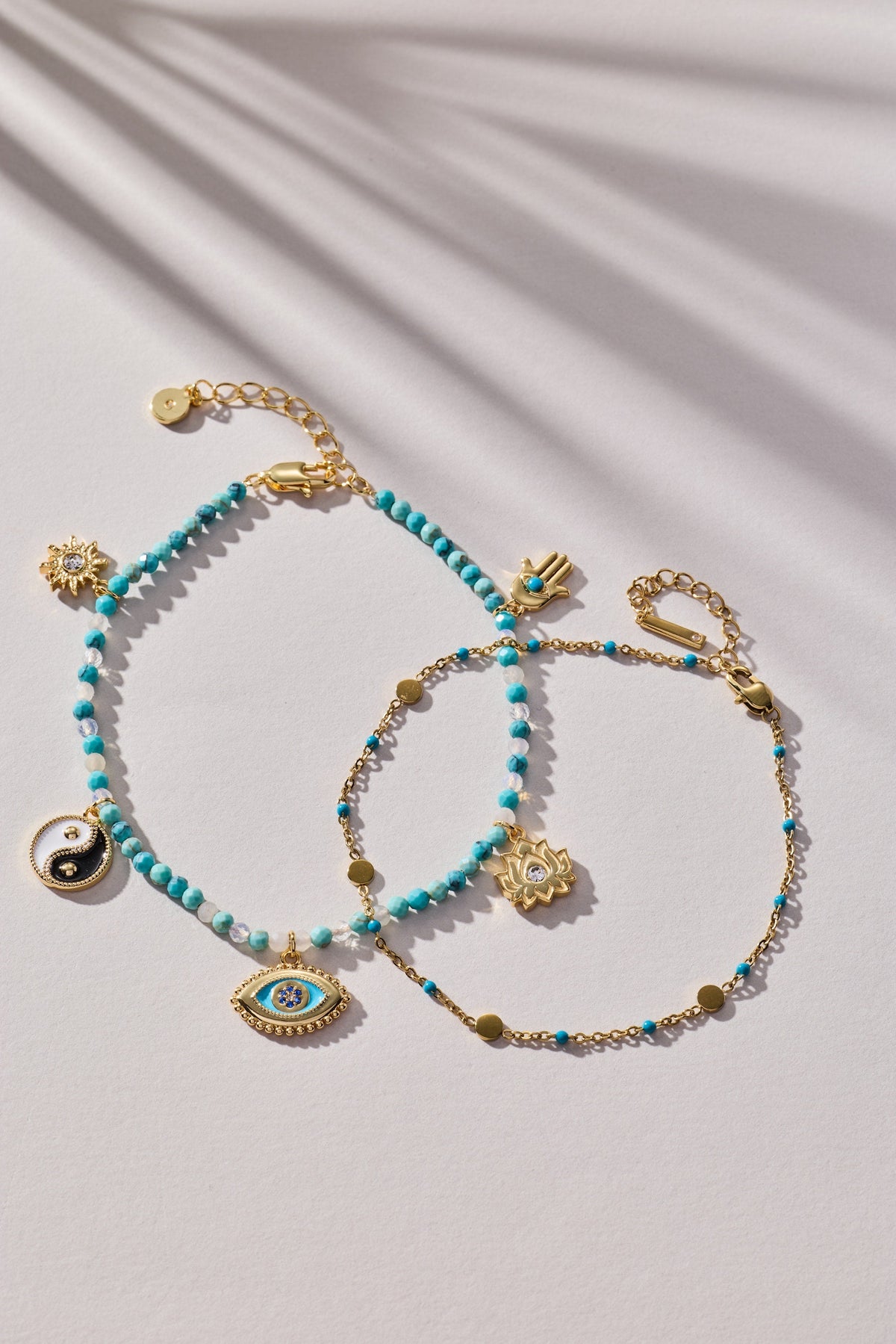 Healing Stone Charm Anklet - Alex and Ani
