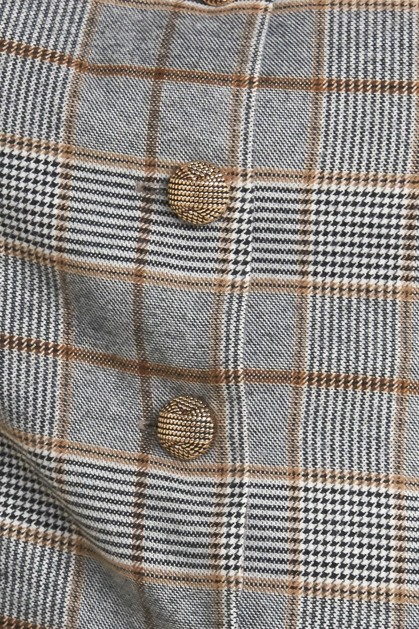 NEW AGE PLAID WOVEN VEST