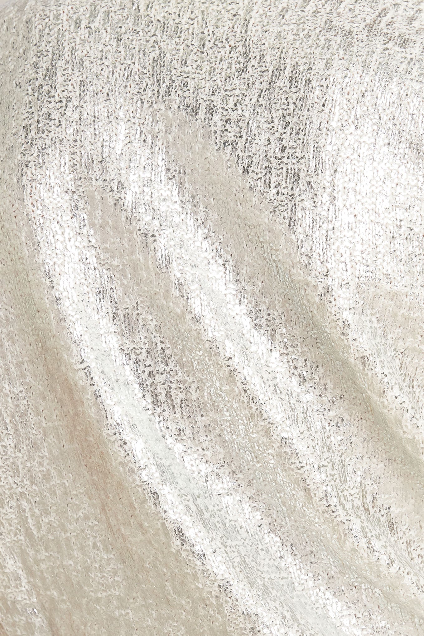 SILVER LUSTER KNIT TOP