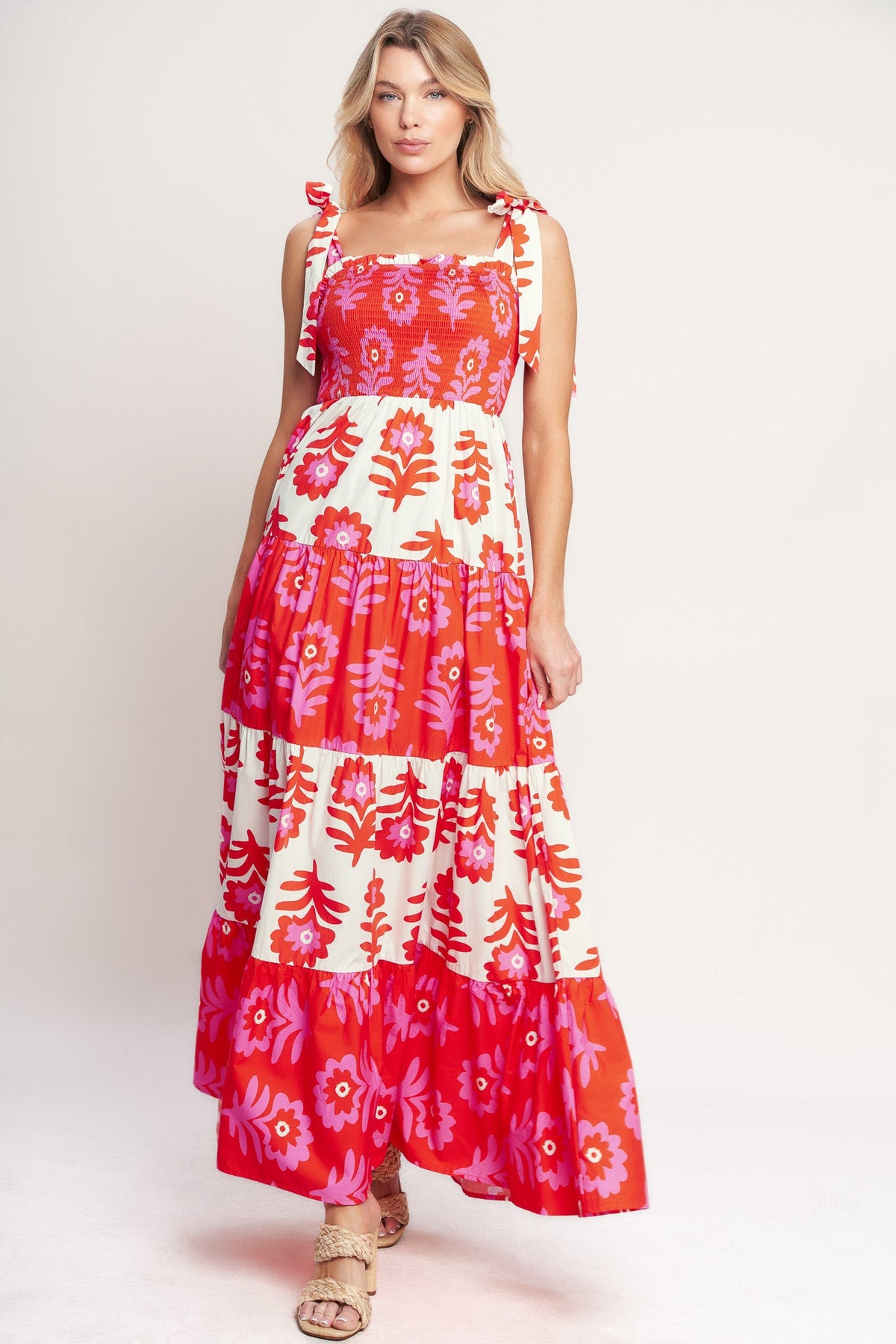 GLAMOUR IN MOTION WOVEN MAXI DRESS - Detail View 11