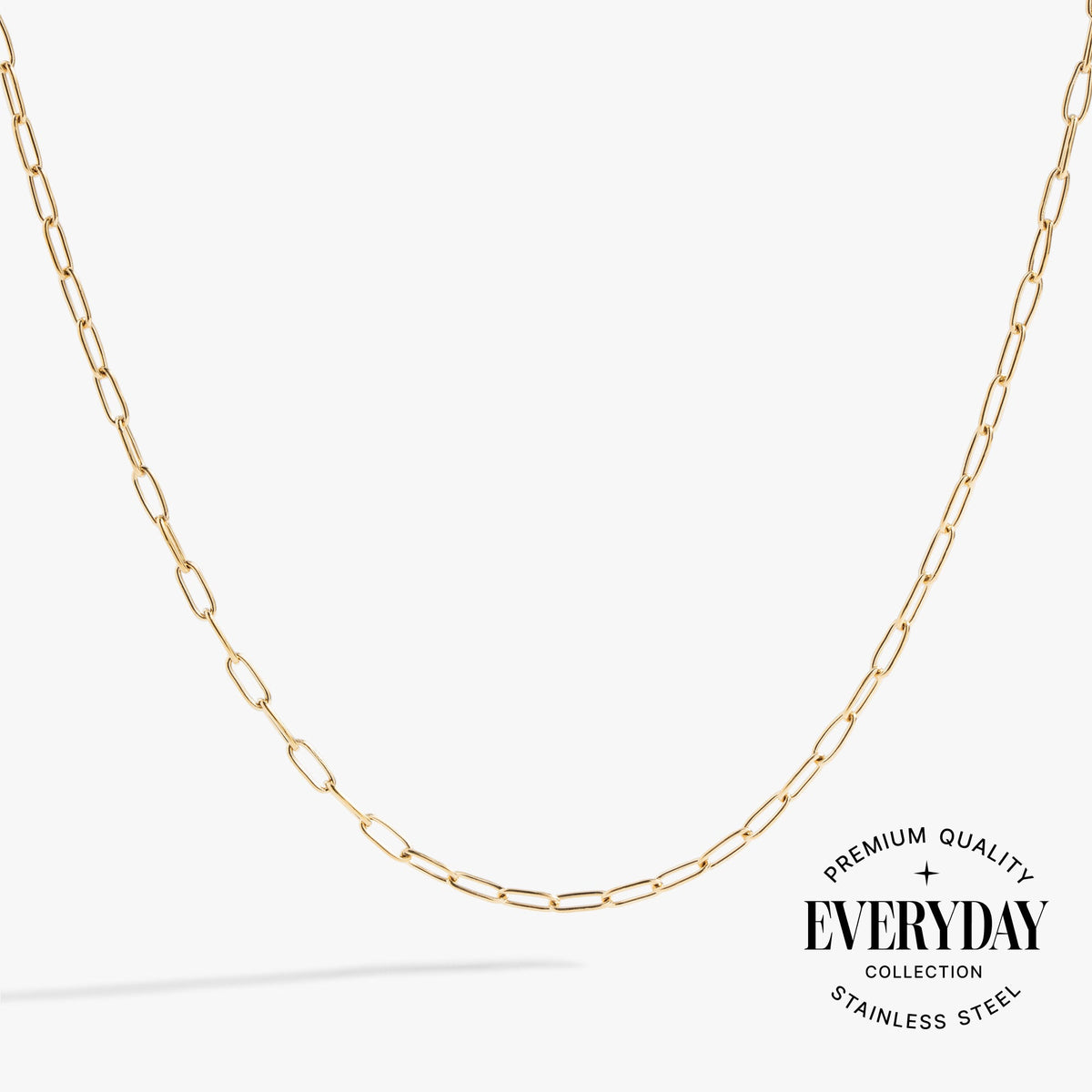 Paperclip Charm & Layering Necklace - Alex and Ani - Front View