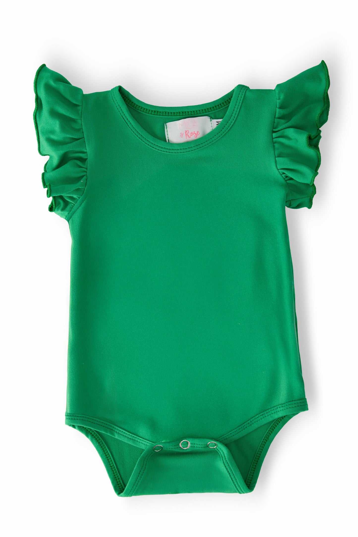 Irish Green Flutter Bodysuit