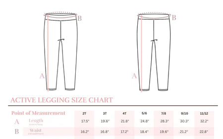 Zen Pink Active Legging