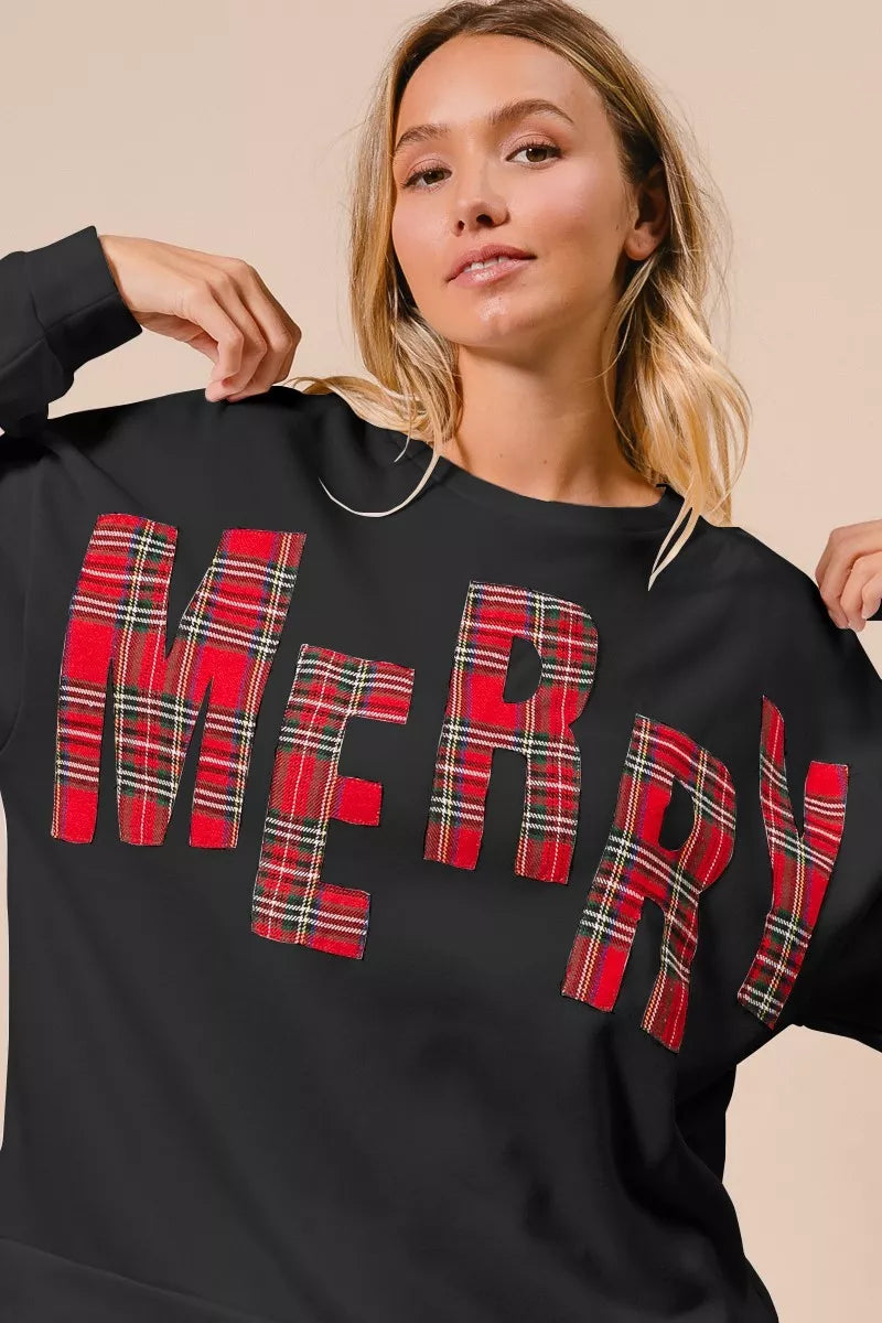 MERRY Fleece Sweatshirt