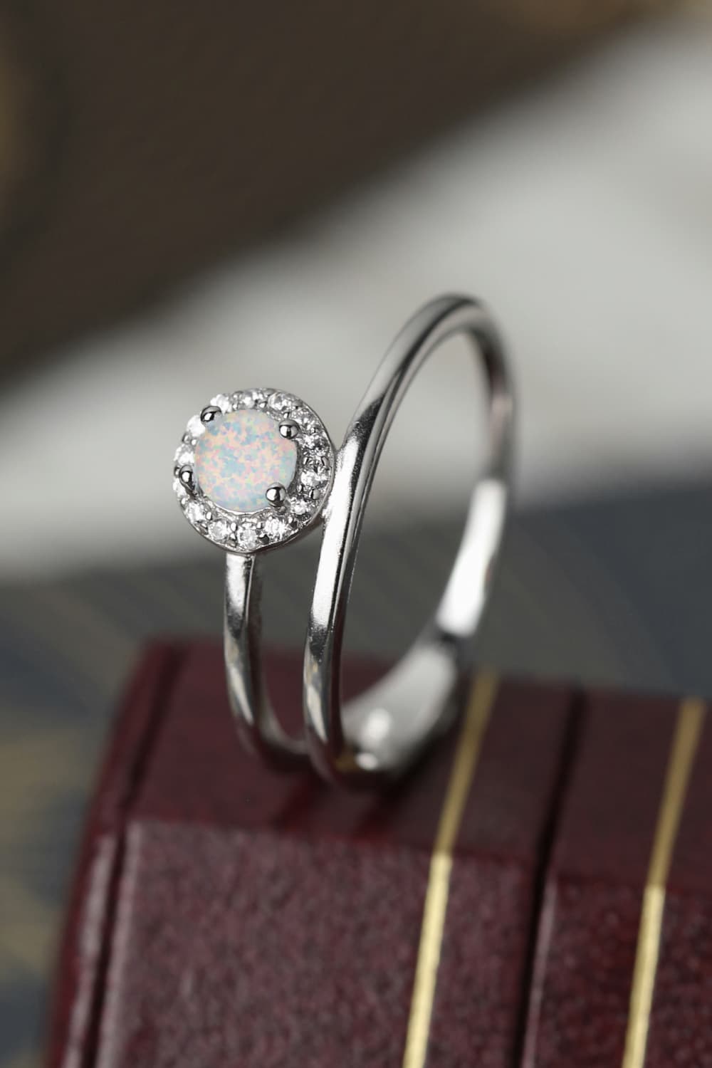 Delicate Opal Ring