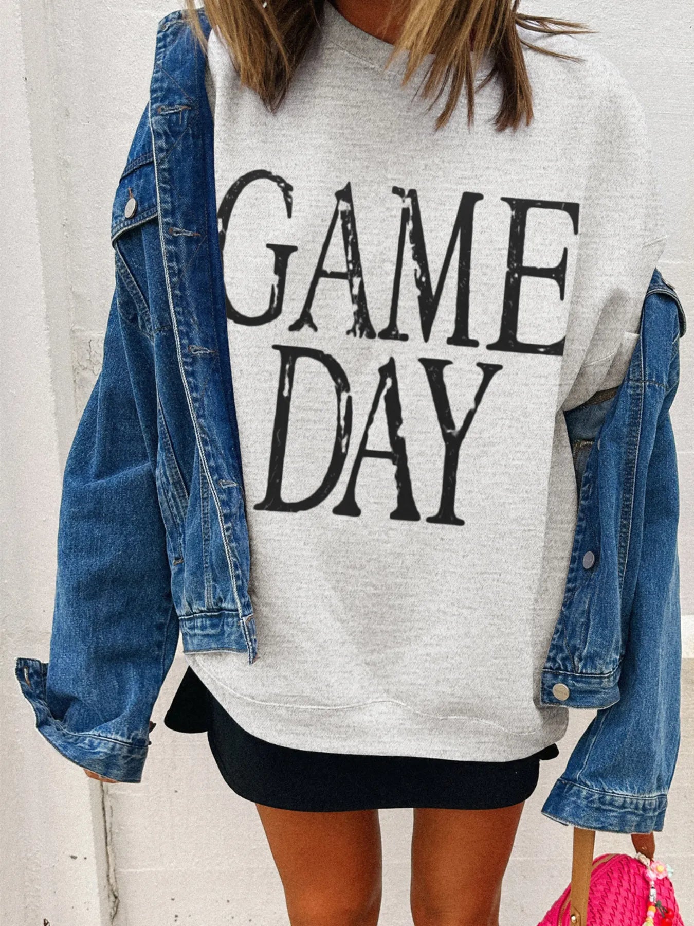 GAME DAY Oversized Sweatshirt