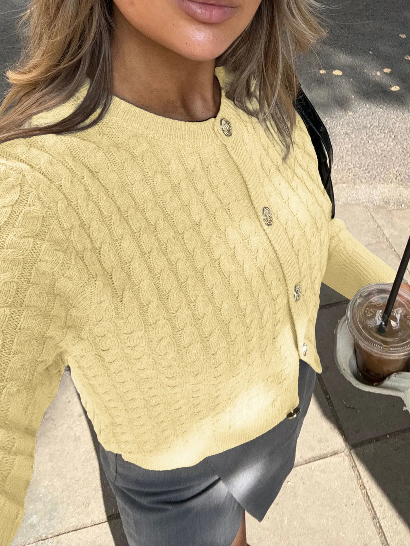 Cable Knit Cardigan