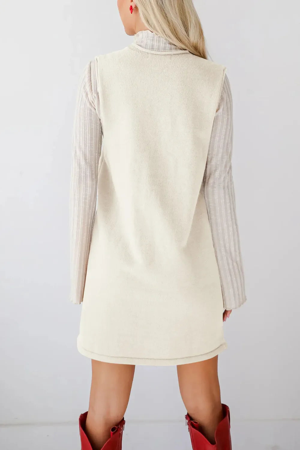 Jumper Mini Sweater Dress