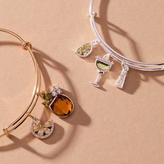 Margarita Charm Bangle - Alex and Ani - Back View