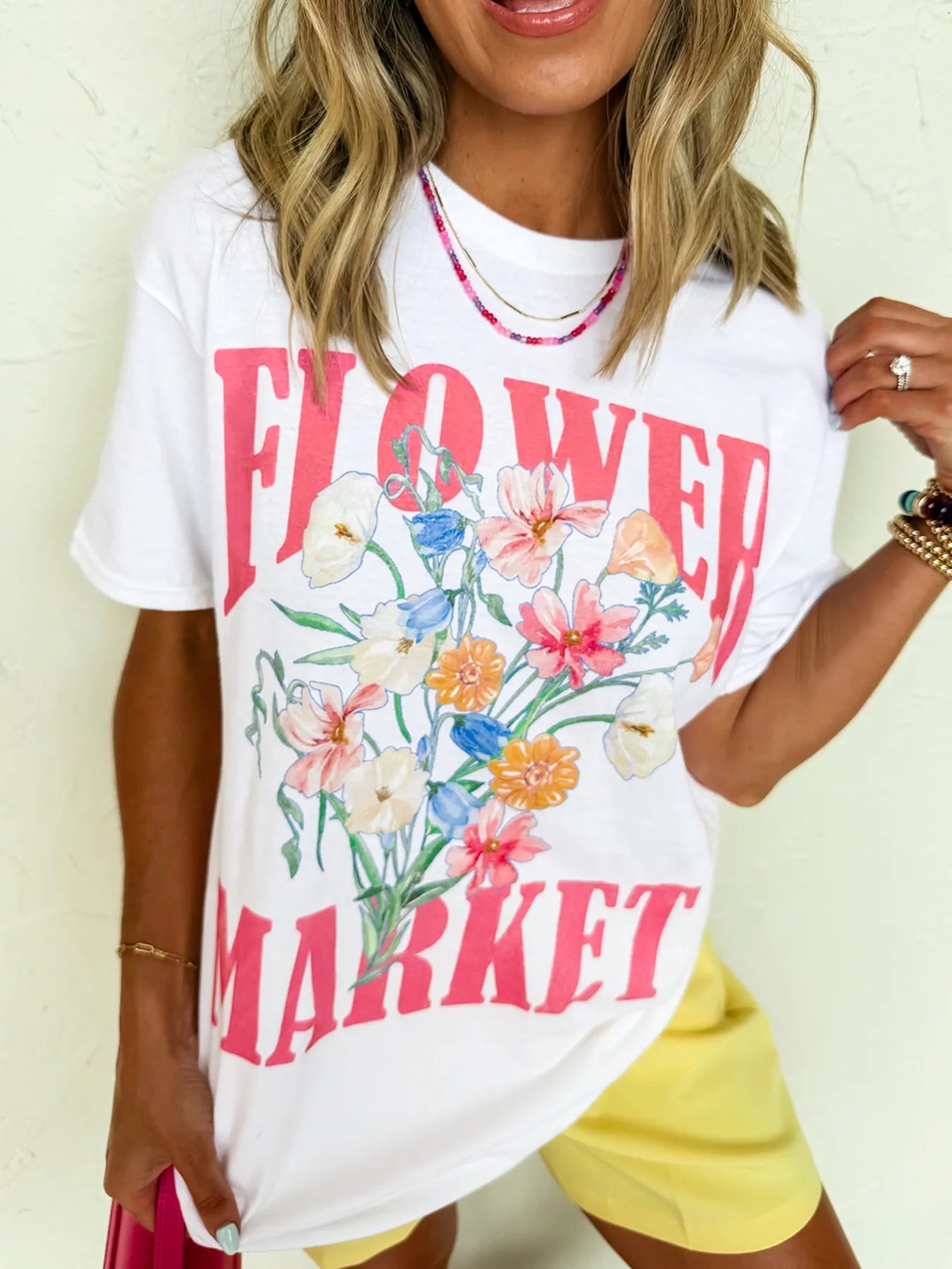 FLOWER MARKET Graphic Tee