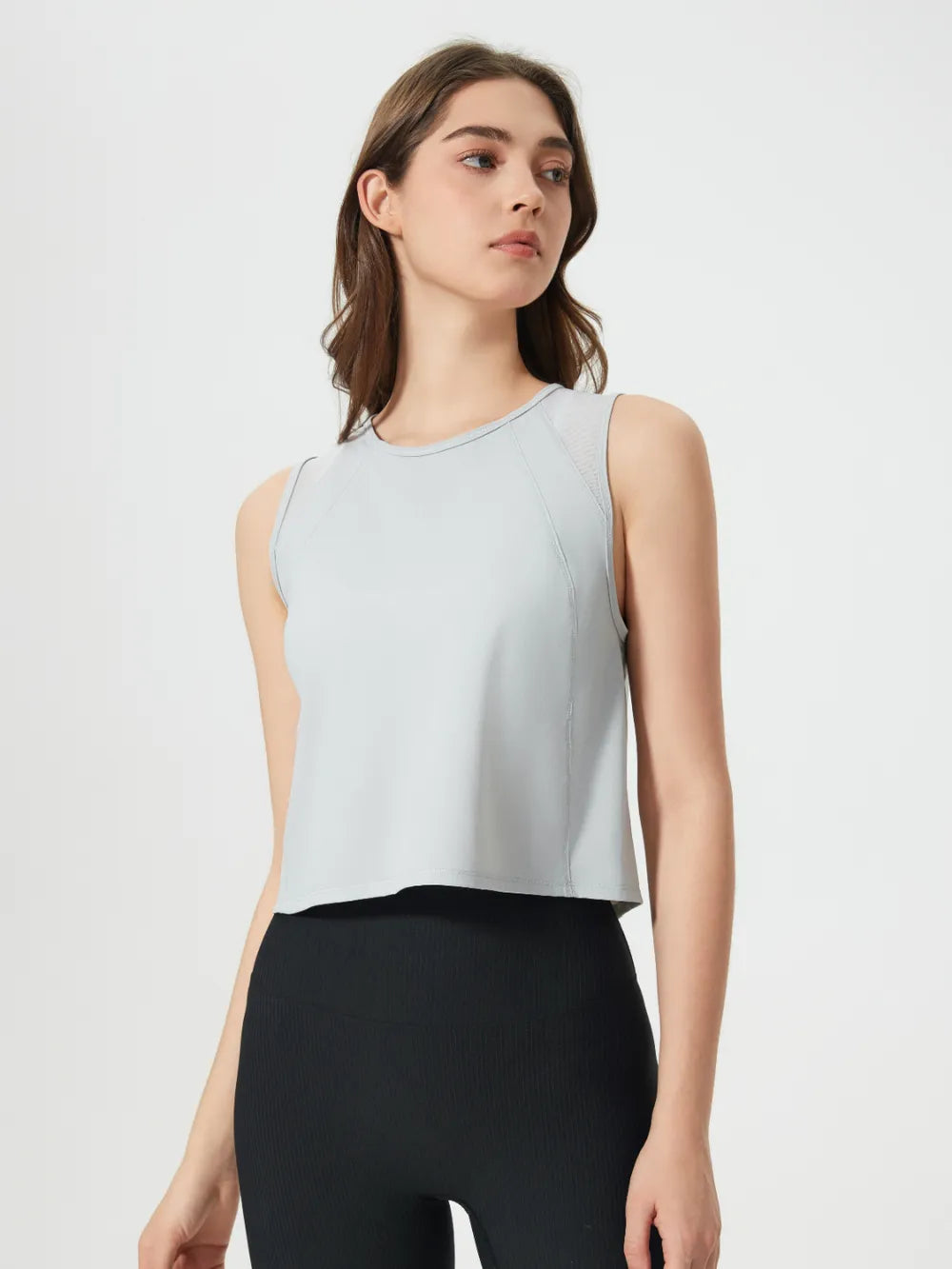 Millennia Cropped Active Tank