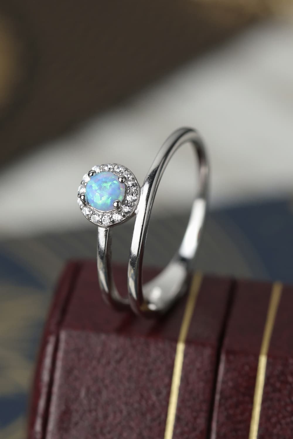 Delicate Opal Ring