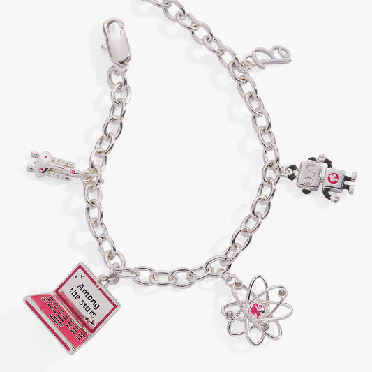 Barbie™ STEM Charm Bracelet - Alex and Ani - Back View