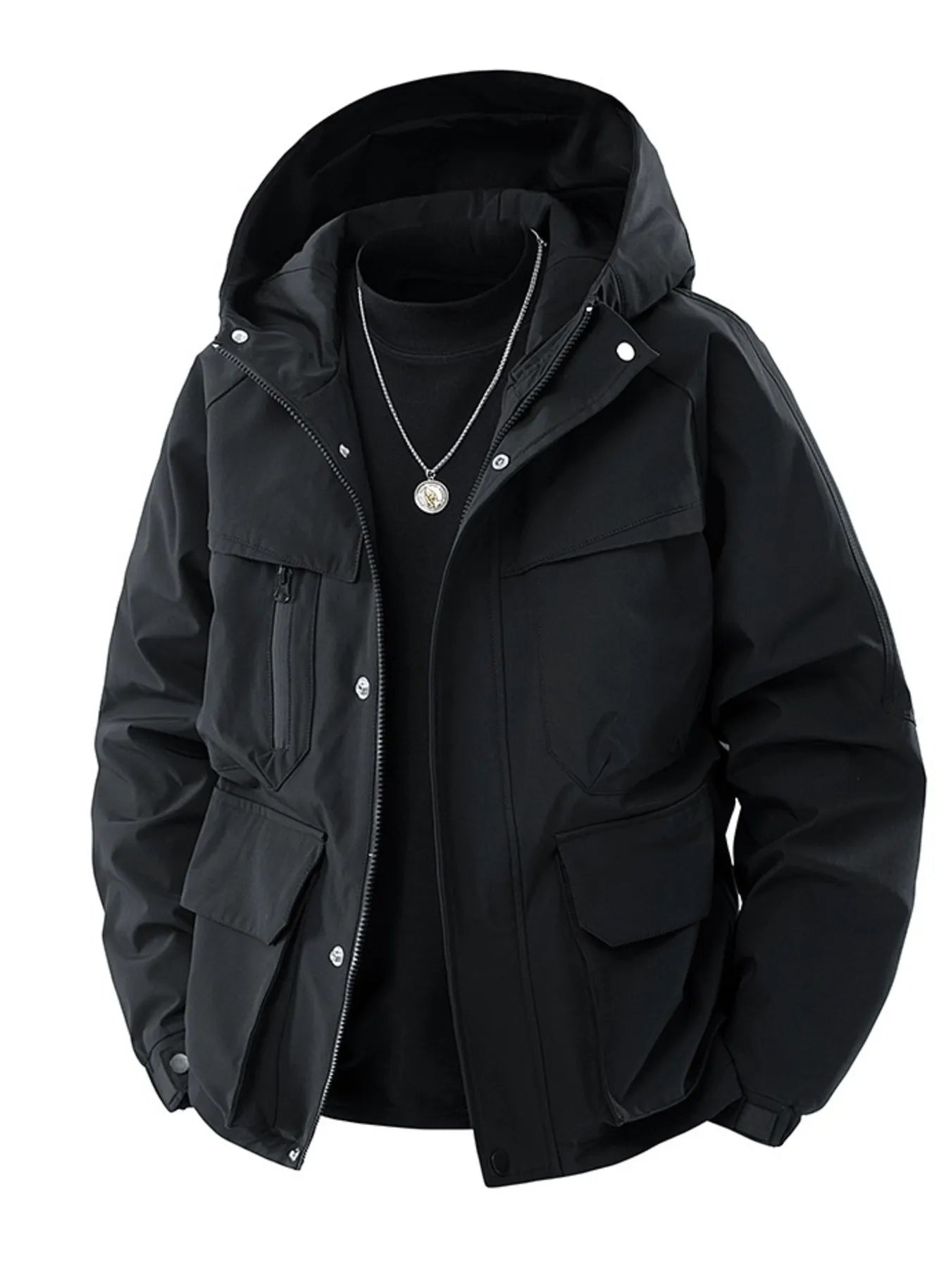 Men's Mid-Weight Hooded Jacket