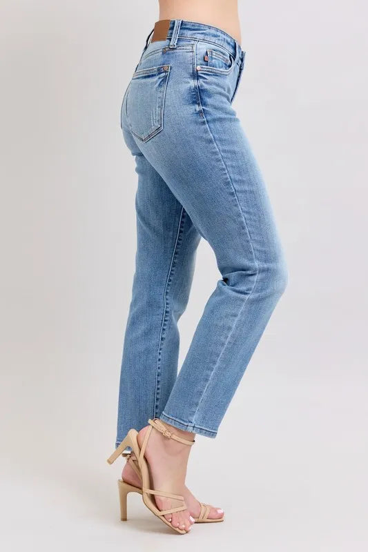 Vintage Wash Slim Jeans - Detail View 4