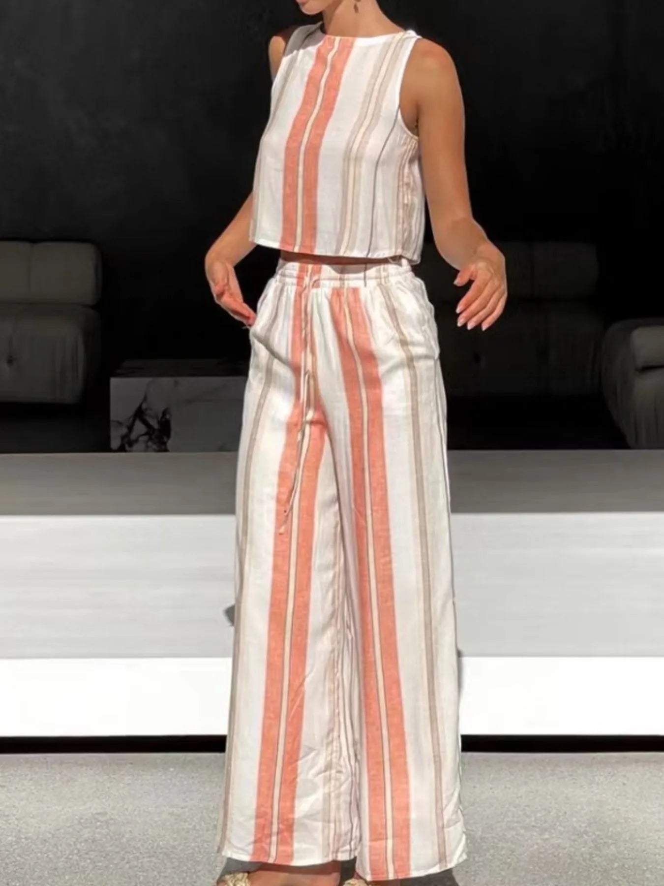 Jet Set Tank and Pant Duo