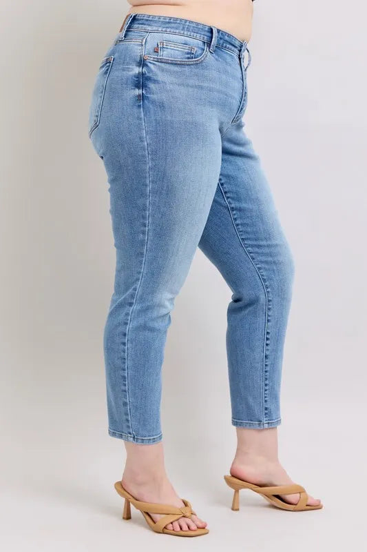 Vintage Wash Slim Jeans - Detail View 11