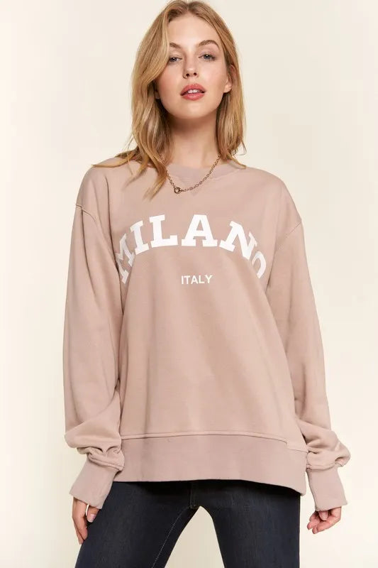 Milano Pullover Sweatshirt