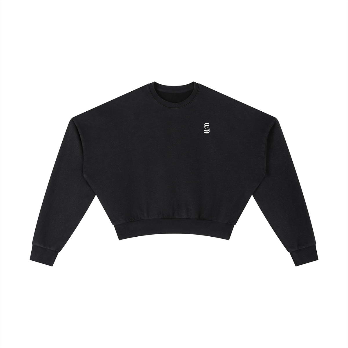 Vintage Washed Cropped Sweatshirt