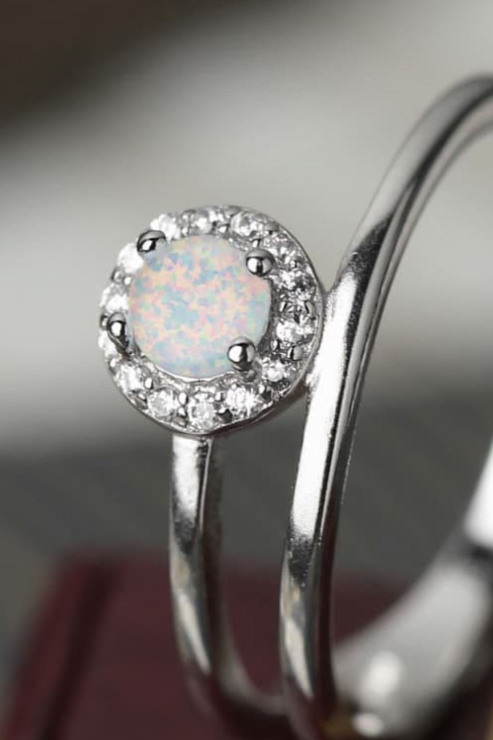 Delicate Opal Ring