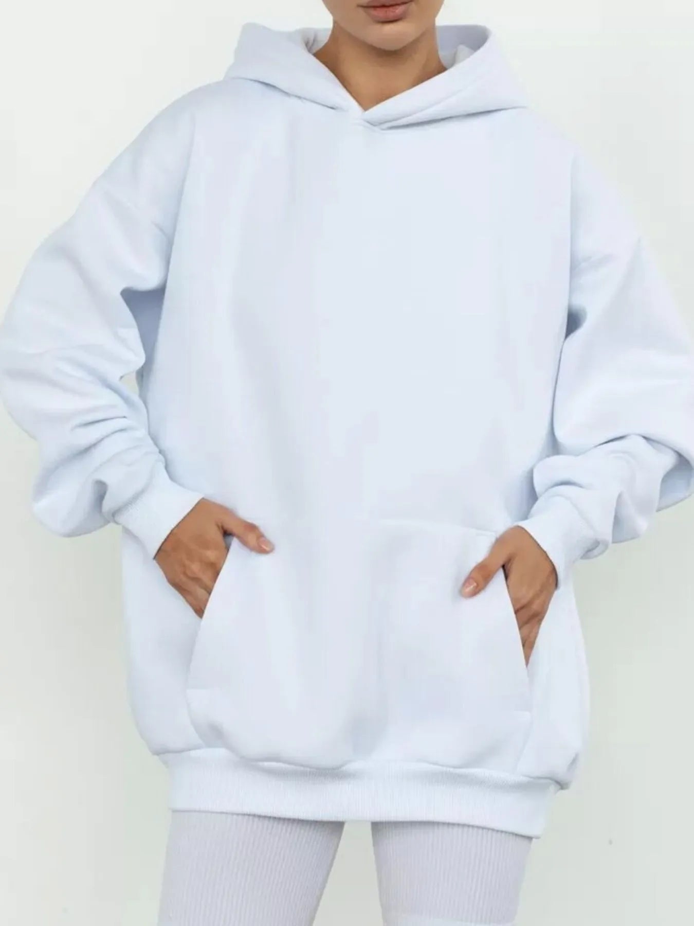 Oversized Kangaroo Pocket Hoodie
