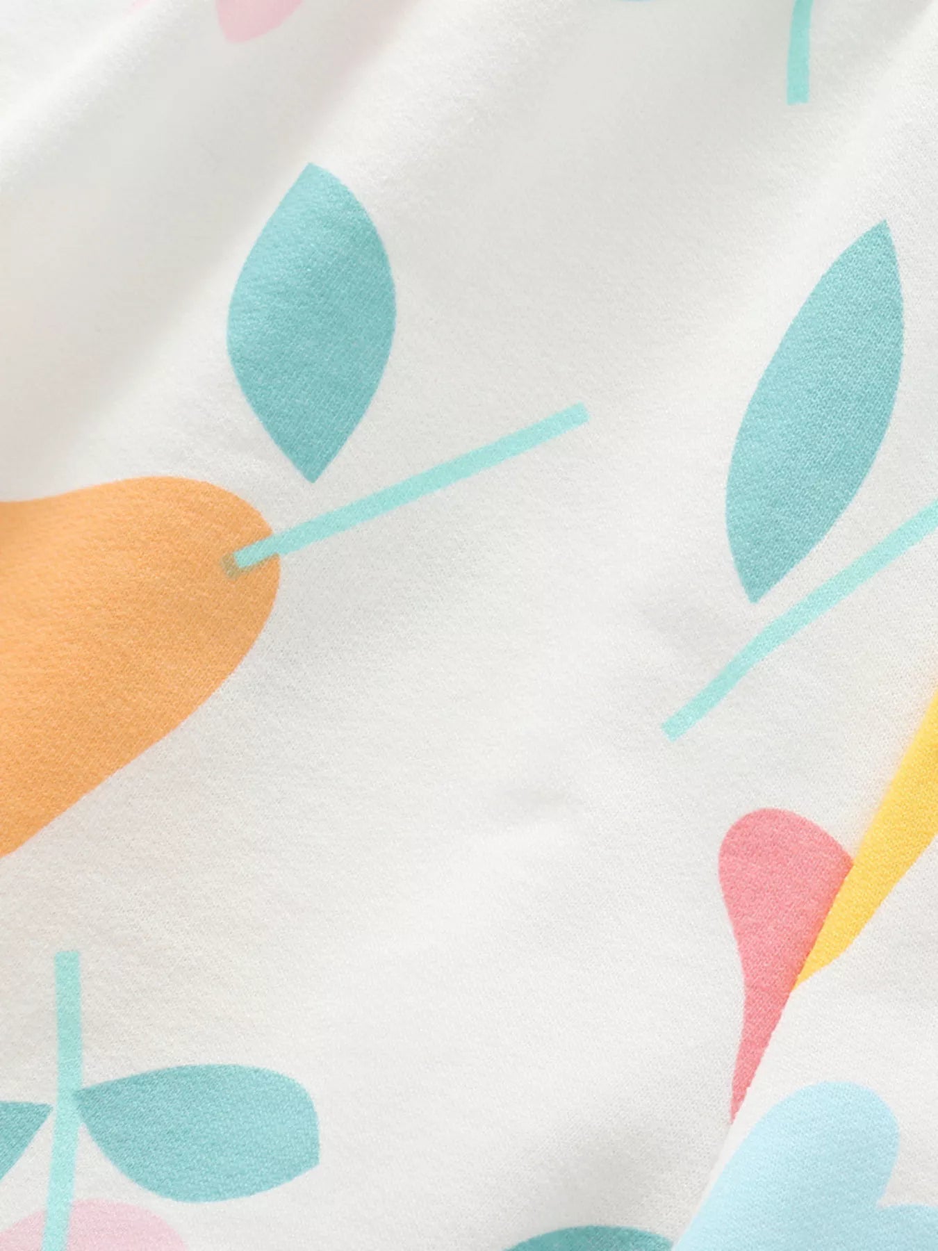 Tulip Print Tee and Shorts Set