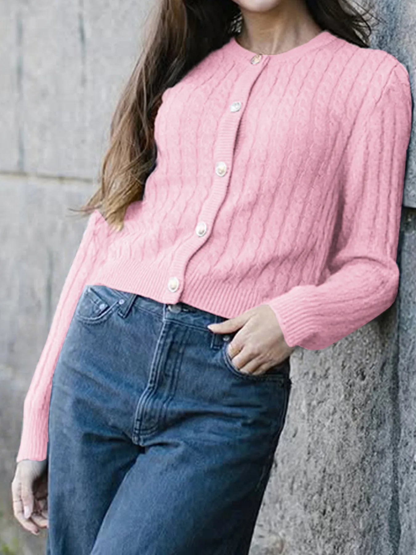 Cable Knit Cardigan