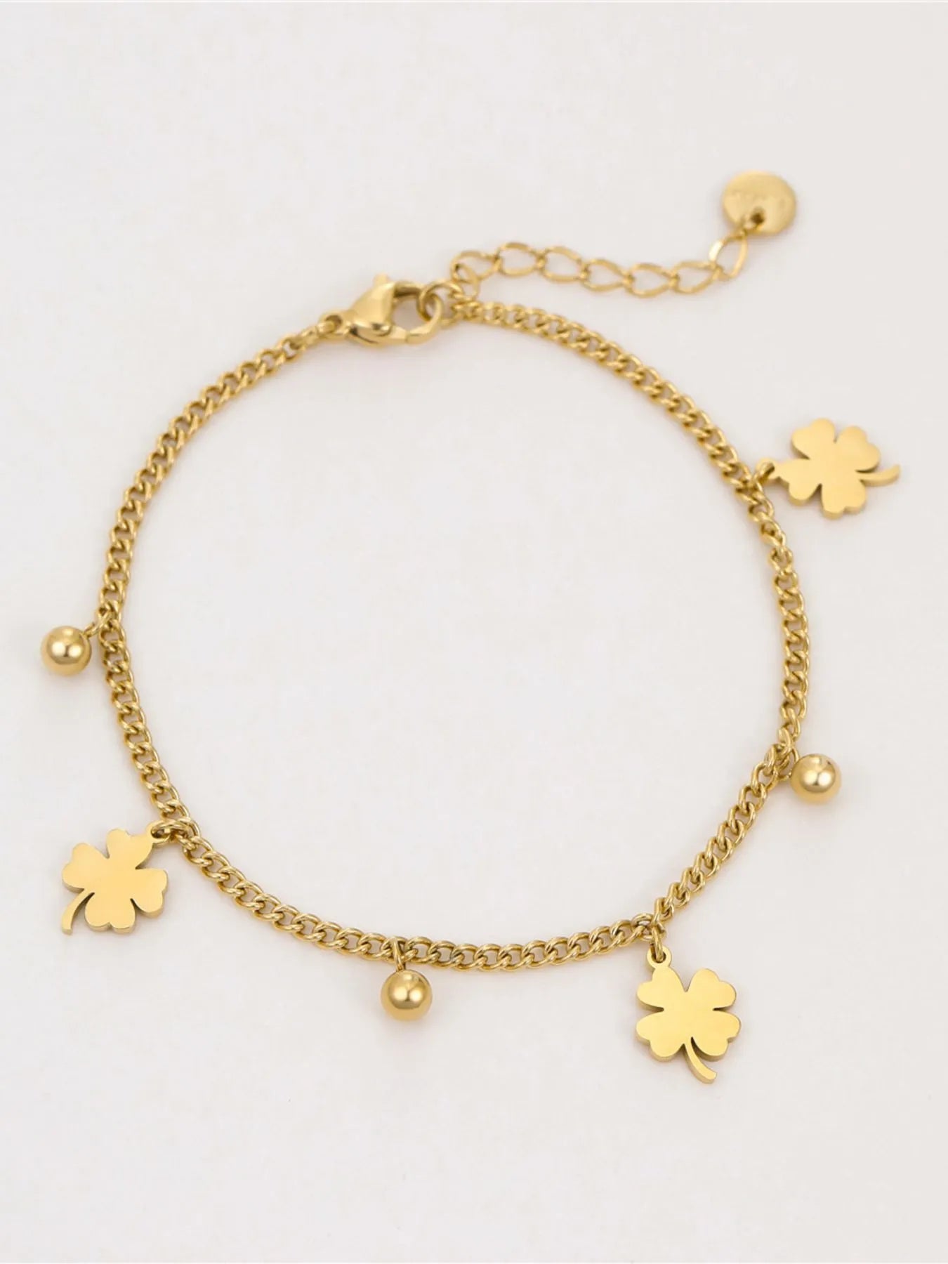 Luck of the Irish - Four Leaf Clover Bracelet