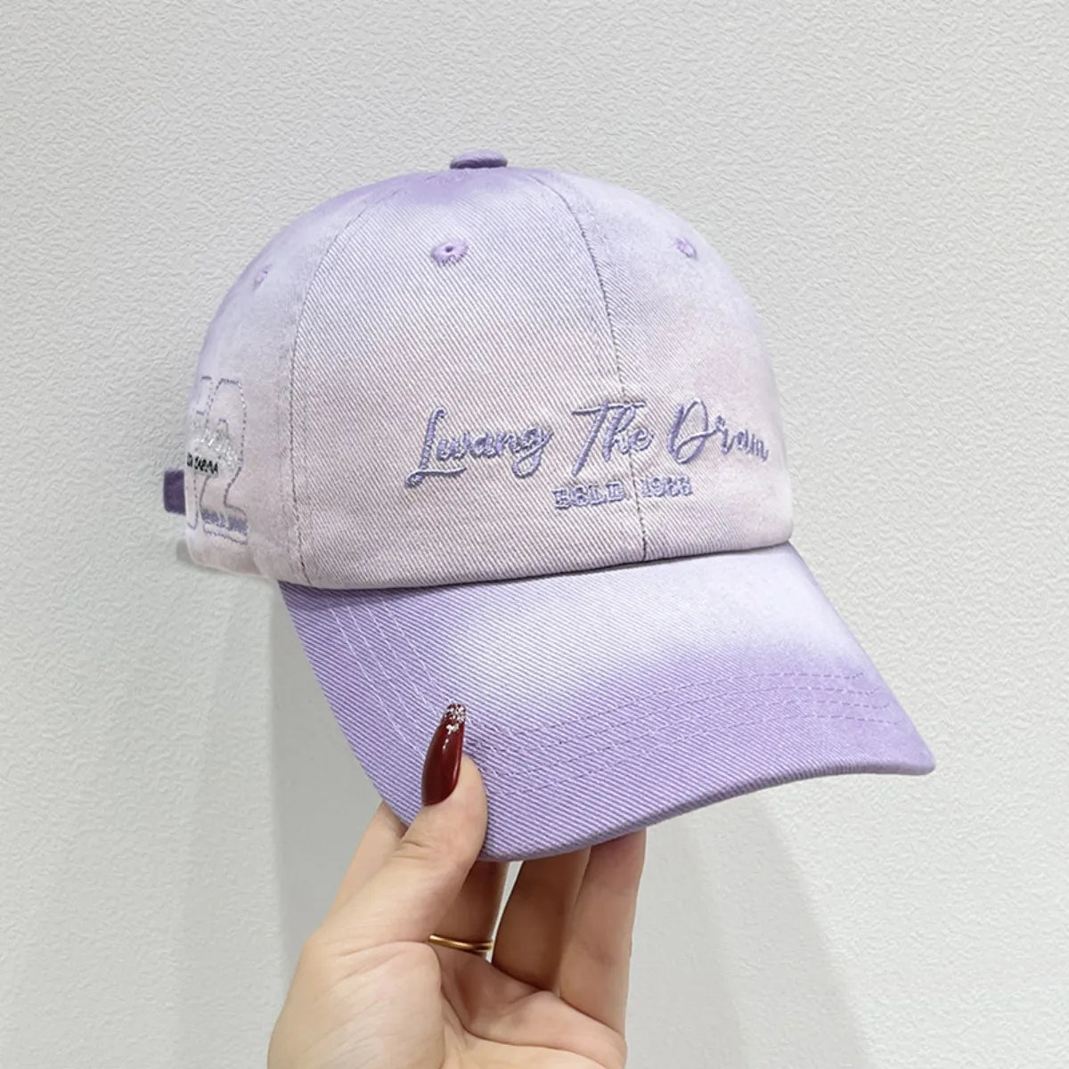 Living the Dream Gradient Denim Baseball Cap