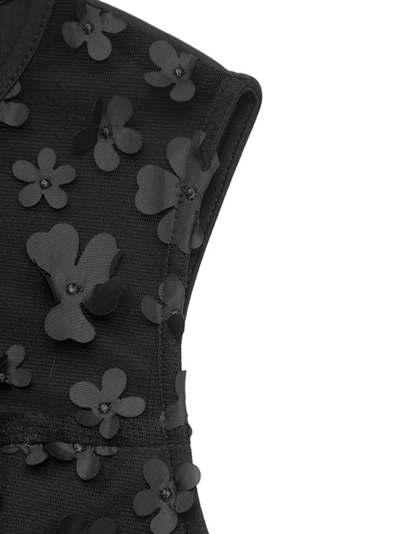 Flowers and Lace Wide Leg Jumpsuit