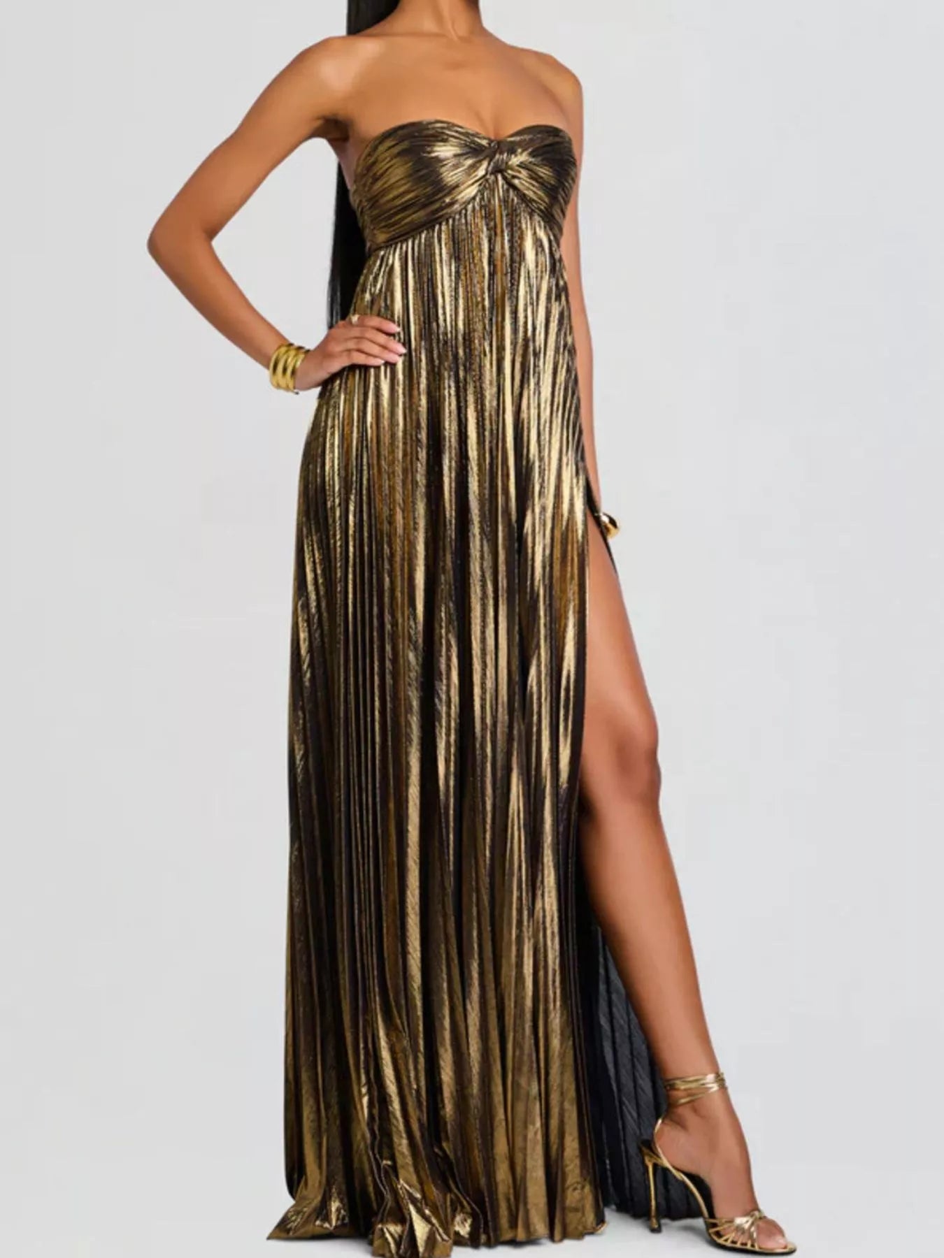 Sweetheart Neck Maxi Dress