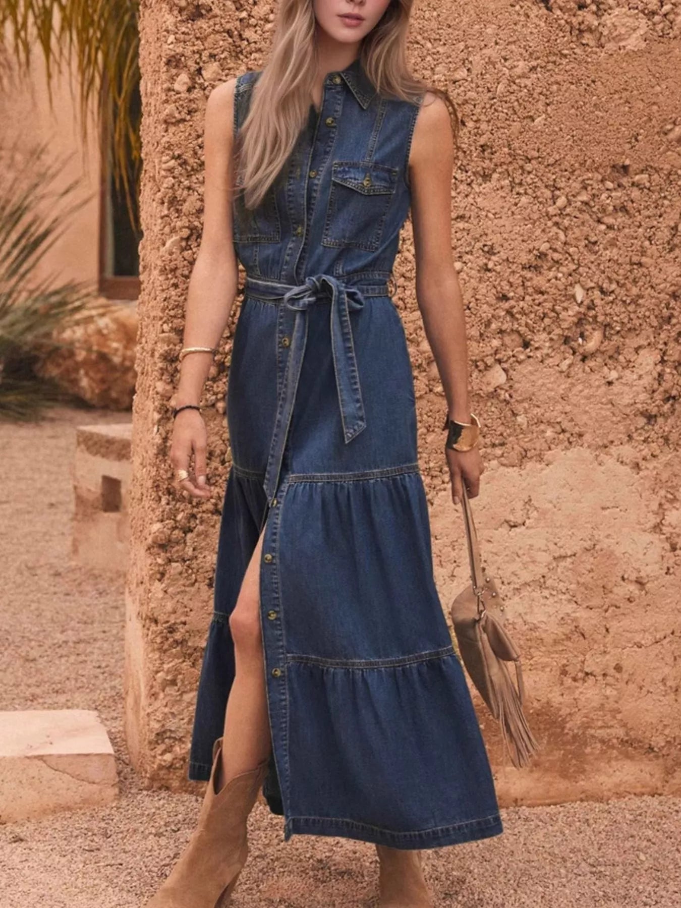 Indigo Maxi Dress