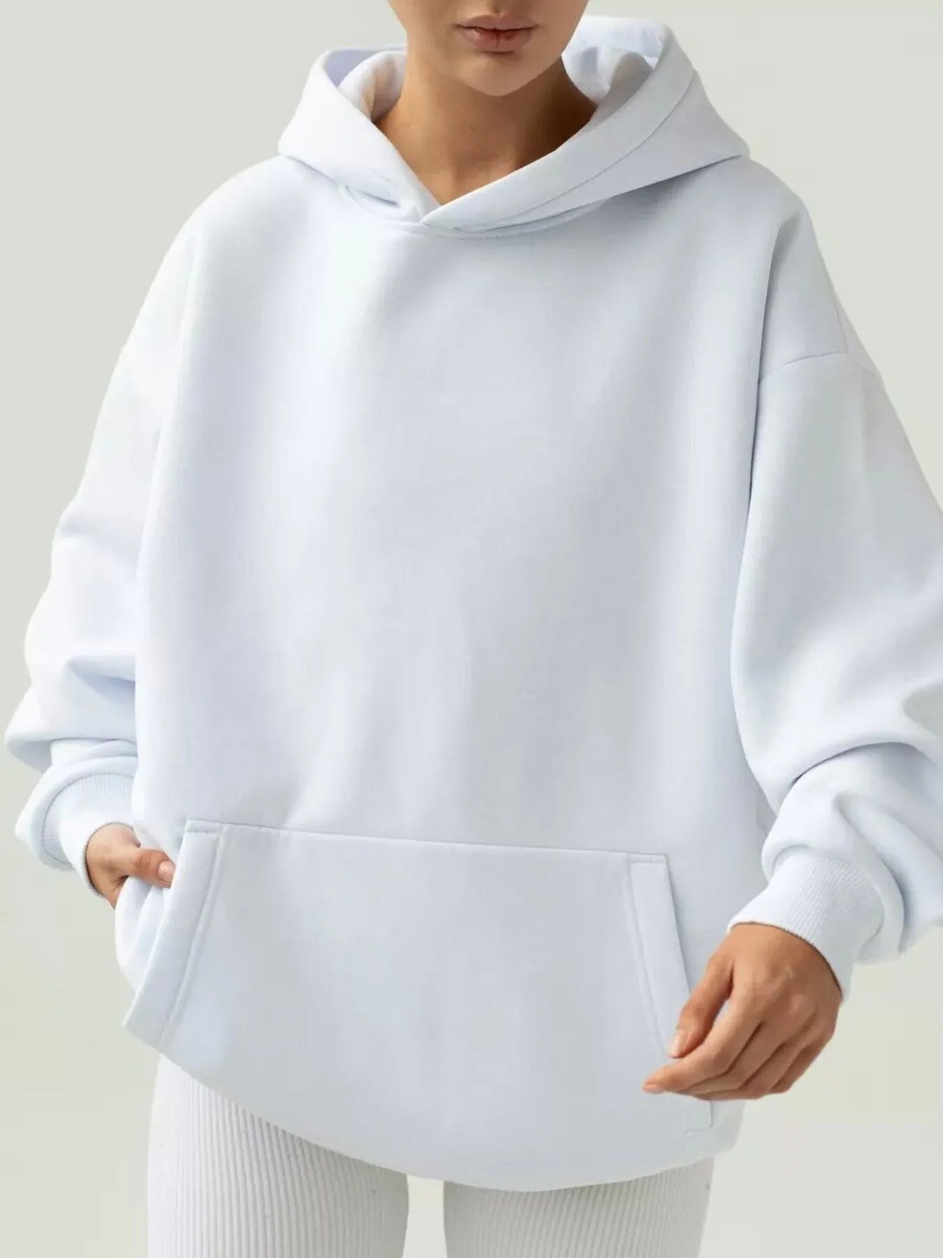 Oversized Kangaroo Pocket Hoodie