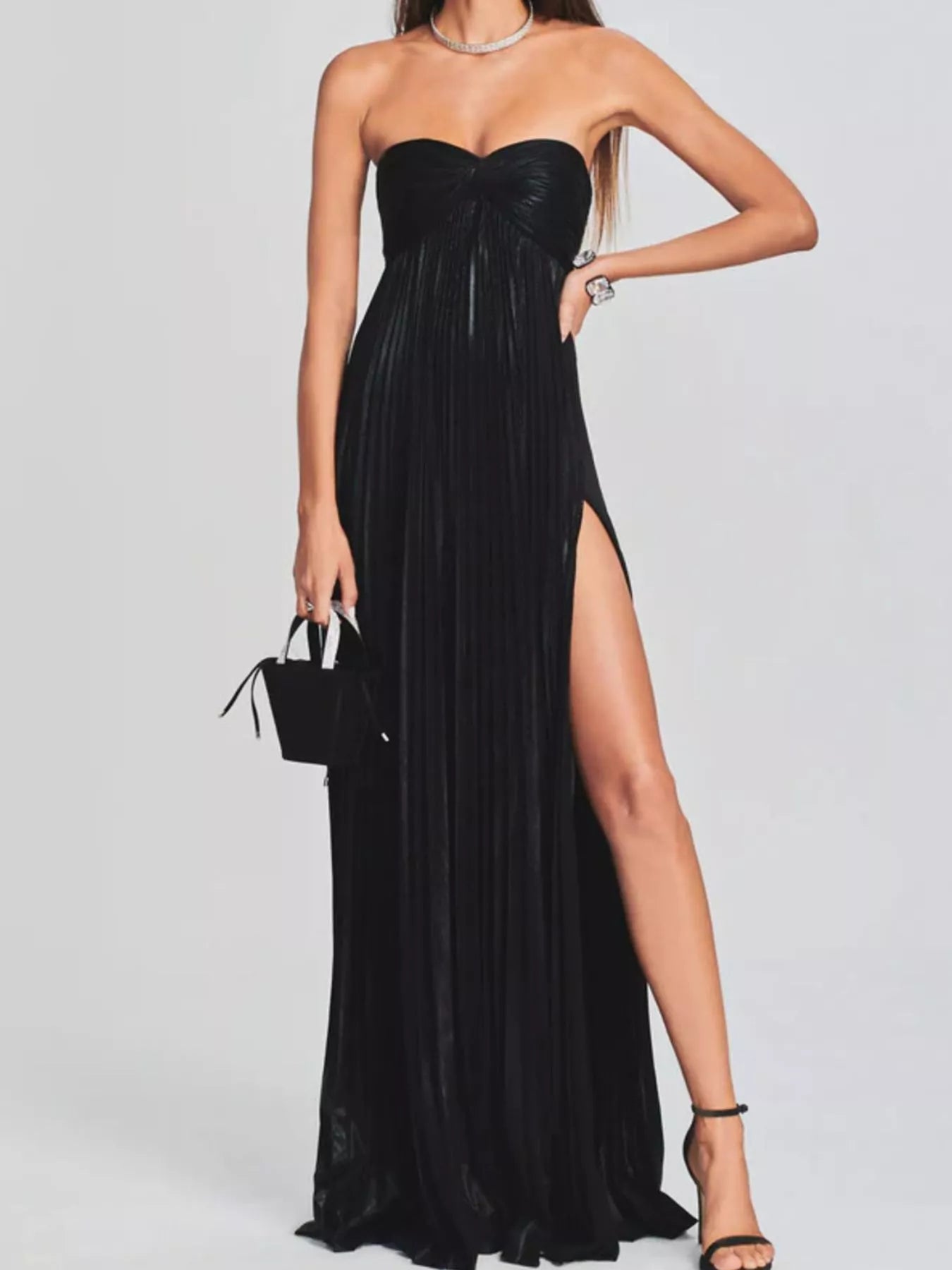 Sweetheart Neck Maxi Dress