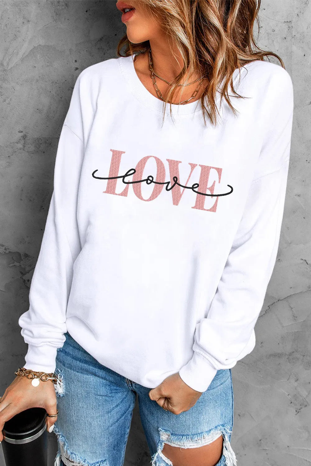 LOVE Graphic Sweatshirt
