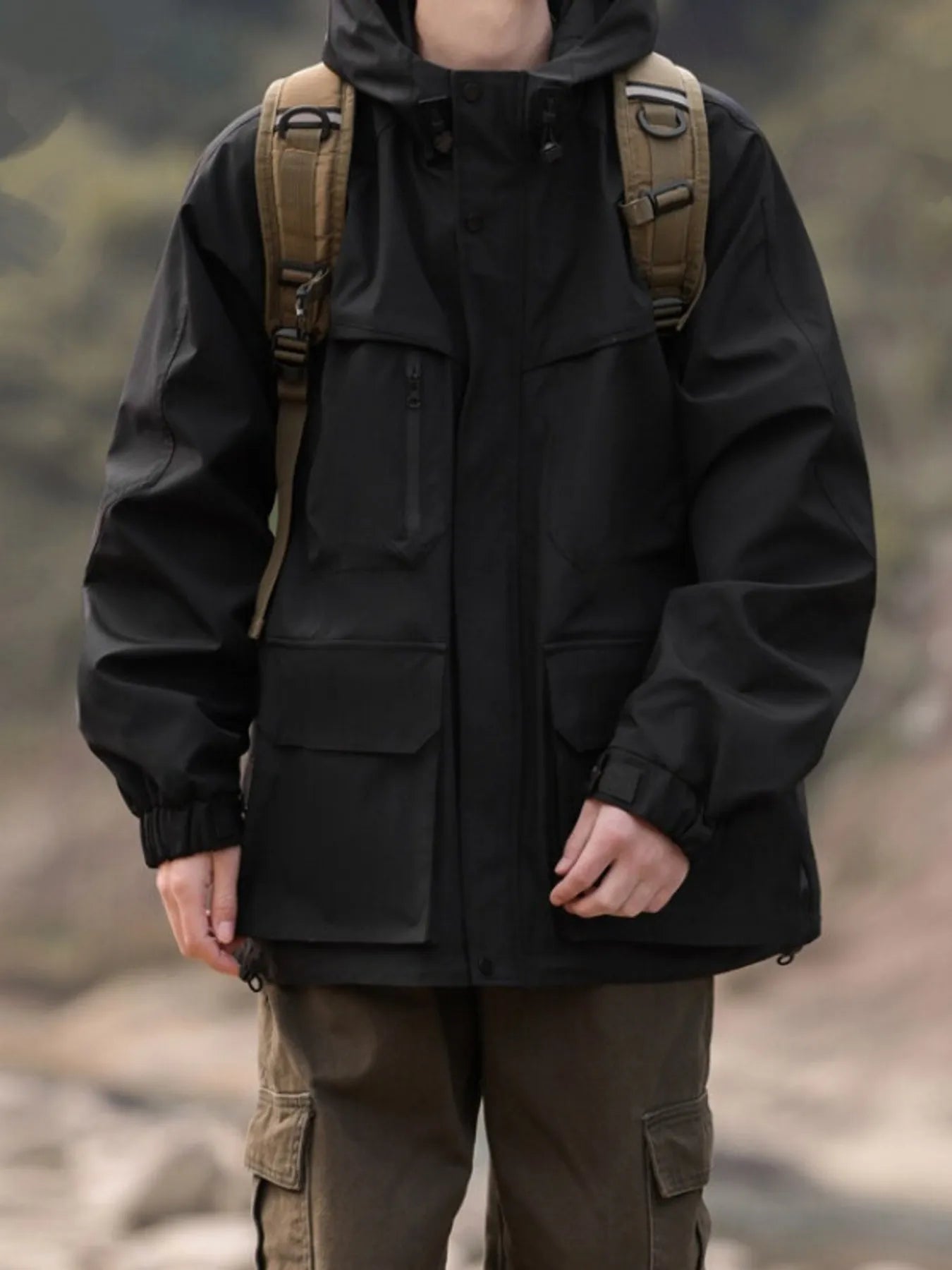 Men's Mid-Weight Hooded Jacket