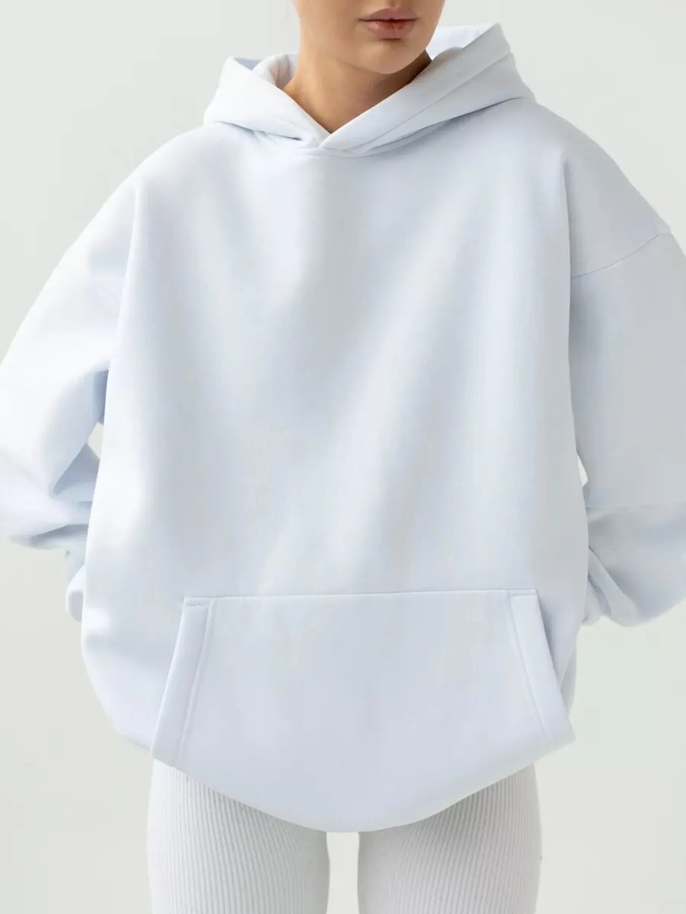 Oversized Kangaroo Pocket Hoodie