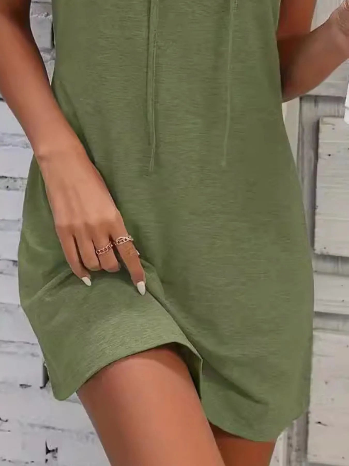 Casually Cool Hooded Mini Dress