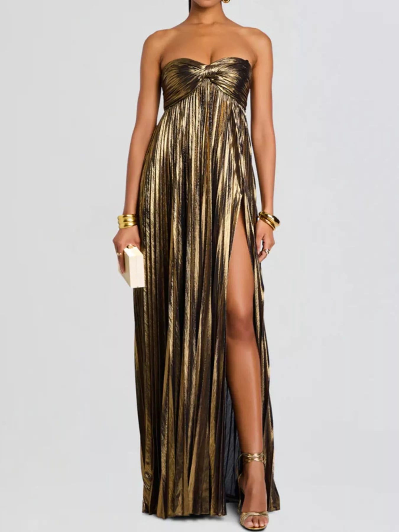 Sweetheart Neck Maxi Dress