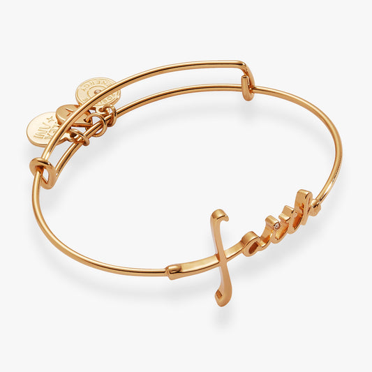 Faith In-Line Bracelet - Alex and Ani - Back View