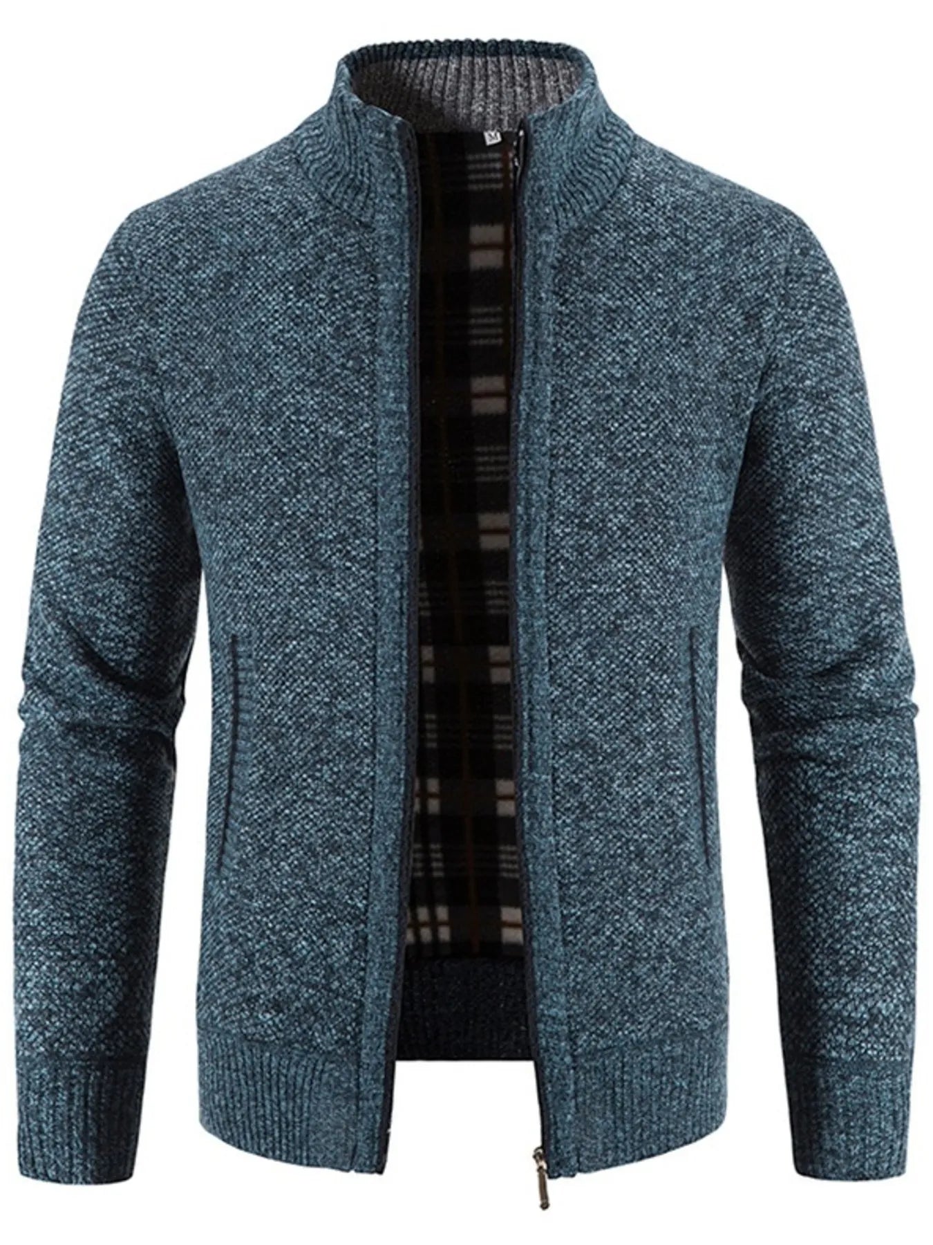 Men's Full Zip Sweater Cardigan