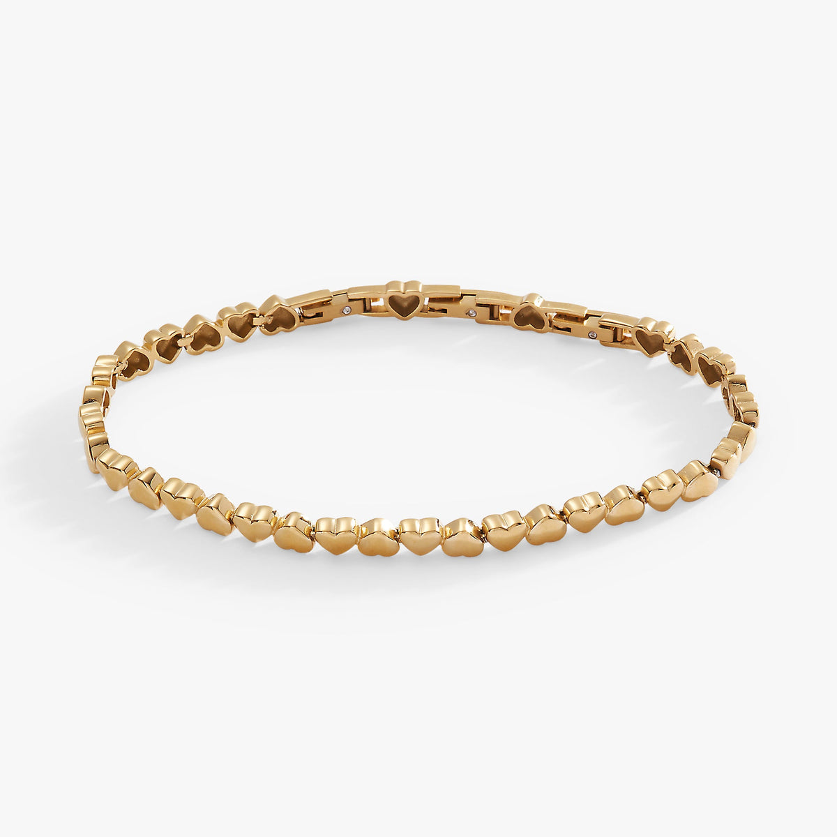 Heart Charm Tennis Bracelet - Alex and Ani