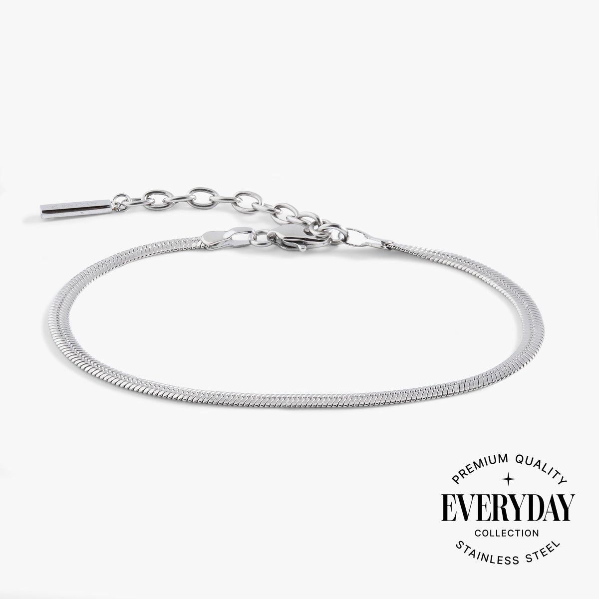 Everyday Herringbone Chain Bracelet - Alex and Ani - Detail View 5