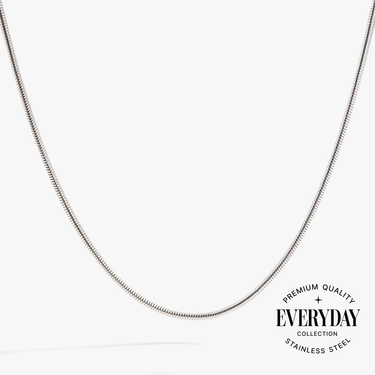 Round Herringbone Charm & Layering Necklace - Alex and Ani - Detail View 5