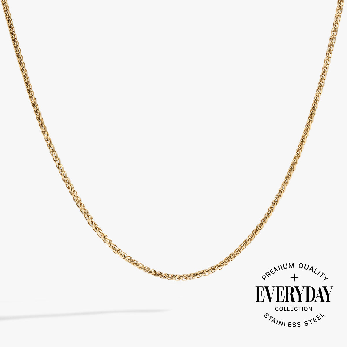 Wheat Chain Charm & Layering Necklace - Alex and Ani - Front View